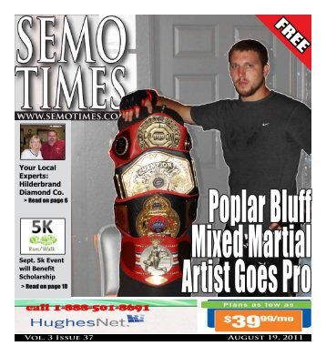 Poplar Bluff Mixed Martial Artist Goes Pro - SEMO TIMES