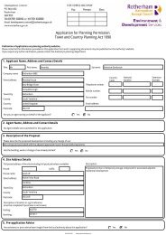 Application for Planning Permission. Town and Country Planning ...