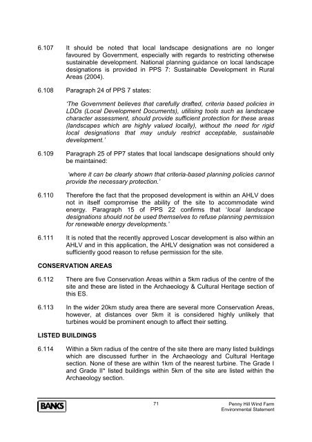 environmental statement - Rotherham's Online Application for ...