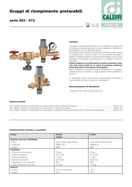 CALEFFI - CLLAT.IT