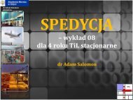 Spedycja 2012 - wykład 08