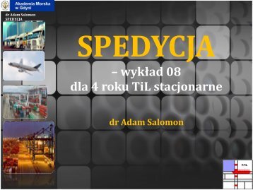 Spedycja 2012 - wykład 08