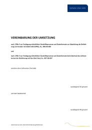 Vereinbarung der Umsetzung nach Ziffer 5 GPKE (Muster)