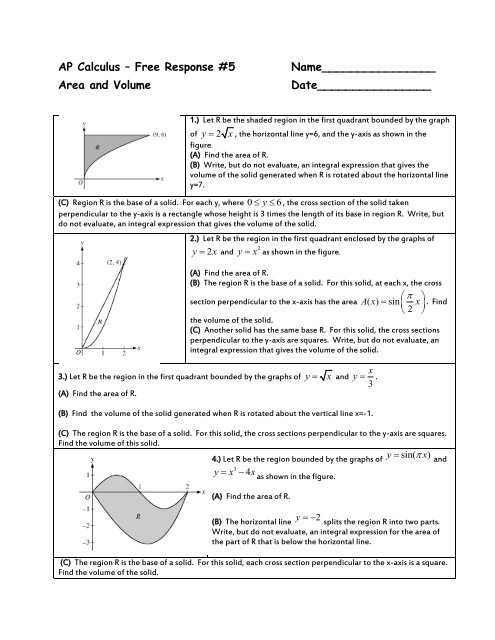 2013 ap bc calculus free response 2013 ap bc calculus free response
