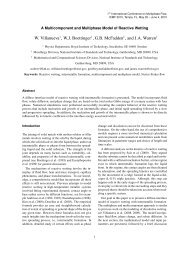 A multicomponent and multiphase model of reactive wetting