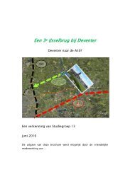 Een 3e IJsselbrug bij Deventer