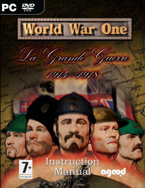 Ageod WW1 Manual Cover.qxd