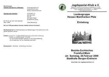 BZS-Ausschr. 2009.DOC - Jagdspaniel-Klub e.V.