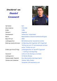 Daniel Grassert - FC Pipinsried