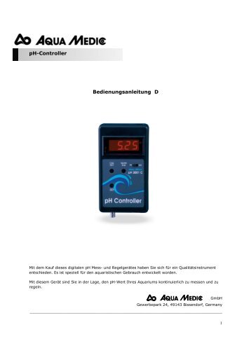 ph controller  200.00  D GB F - Aqua Medic