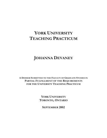 PDF of Teaching Dossier - Columbia University Department of Music