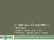 Energetska učinkovitost u Hrvatskoj Strateškim ... - Supeus