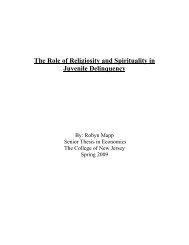?The Role of Religiosity and Spirituality in Juvenile Delinquency,? 2009