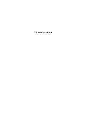 Voorstad-centrum - Gemeente Deventer