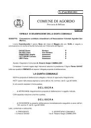 COMUNE DI AGORDO - My Portal