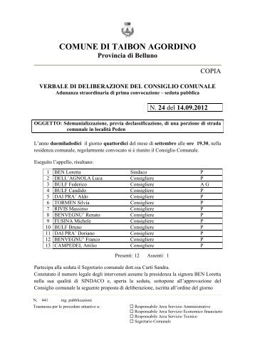 CC 24 2012 - Comunità Montana Agordina