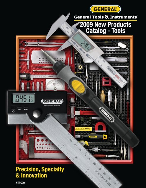 2009 New Products Catalog - Tools - General Tools And Instruments