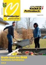 Pettenbacher Nachrichten