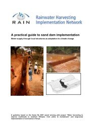 A practical guide to sand dam implementation - SamSamWater