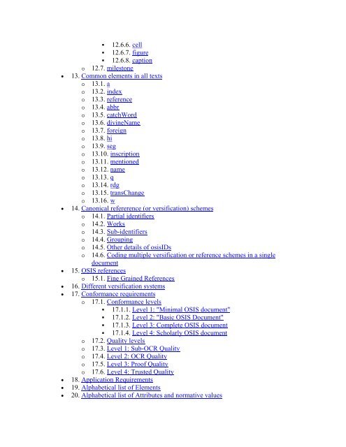 OSIS? 2.0.1 User's Manual - Web services are running on AMBIB