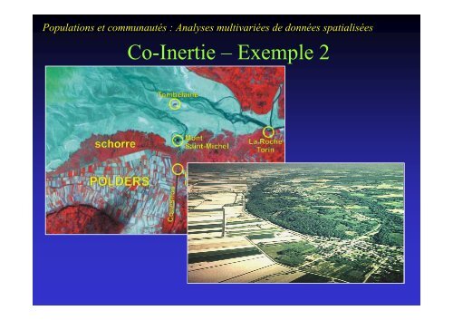 Populations et communautés Analyses multivariées des ... - Ecobio