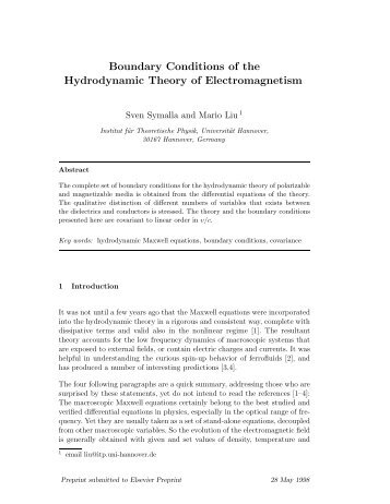 pdf-file - Institut für Theoretische Physik