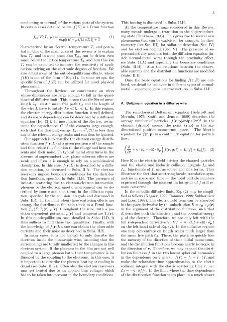 Thermal properties in mesoscopics: physics and ... - ResearchGate