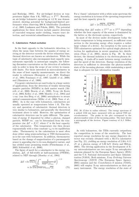 Thermal properties in mesoscopics: physics and ... - ResearchGate