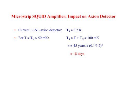 SQUIDs - Low Temperature Laboratory