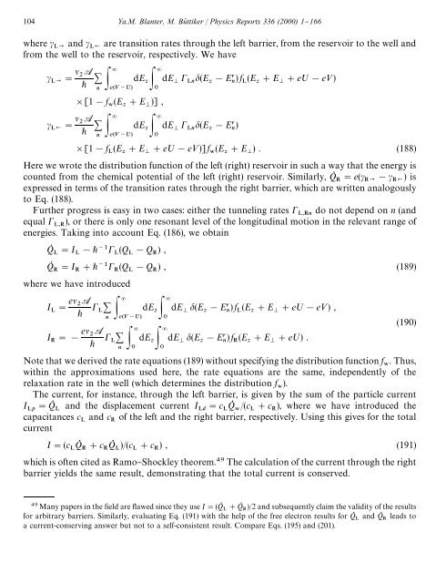 shot noise in mesoscopic conductors - Low Temperature Laboratory