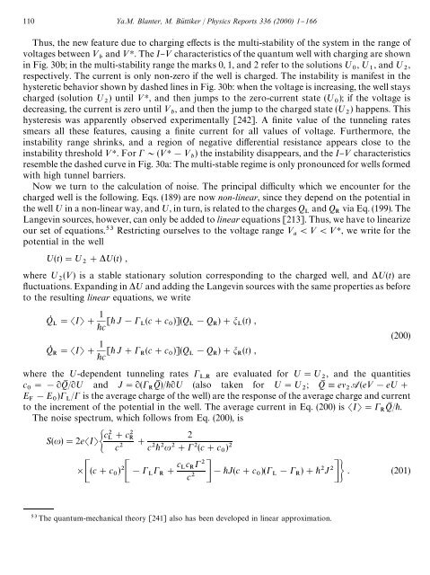 shot noise in mesoscopic conductors - Low Temperature Laboratory