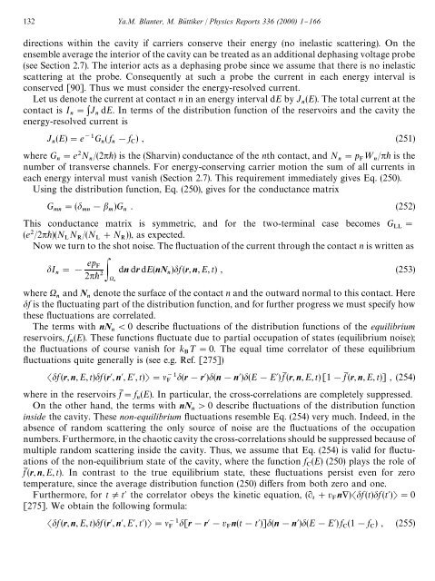 shot noise in mesoscopic conductors - Low Temperature Laboratory