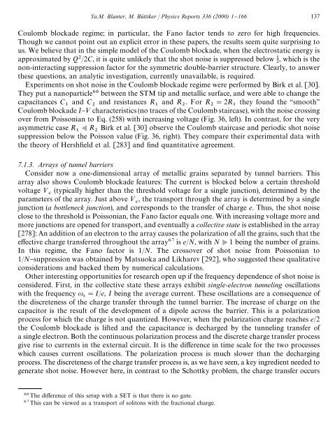 shot noise in mesoscopic conductors - Low Temperature Laboratory