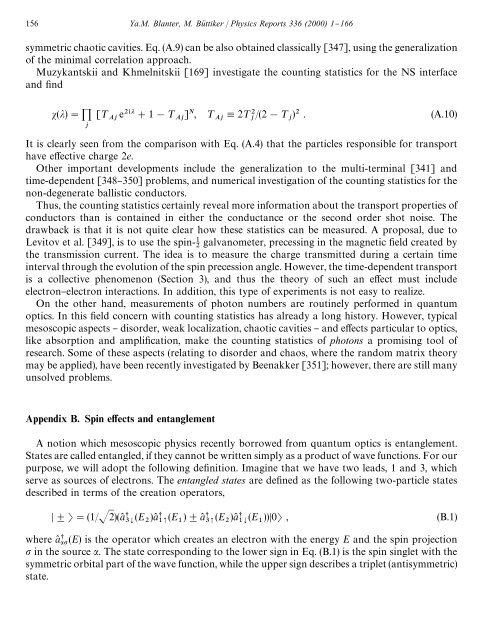 shot noise in mesoscopic conductors - Low Temperature Laboratory