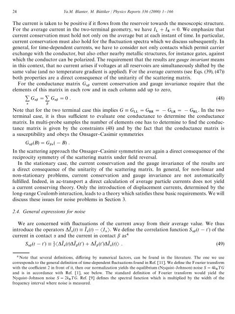 shot noise in mesoscopic conductors - Low Temperature Laboratory