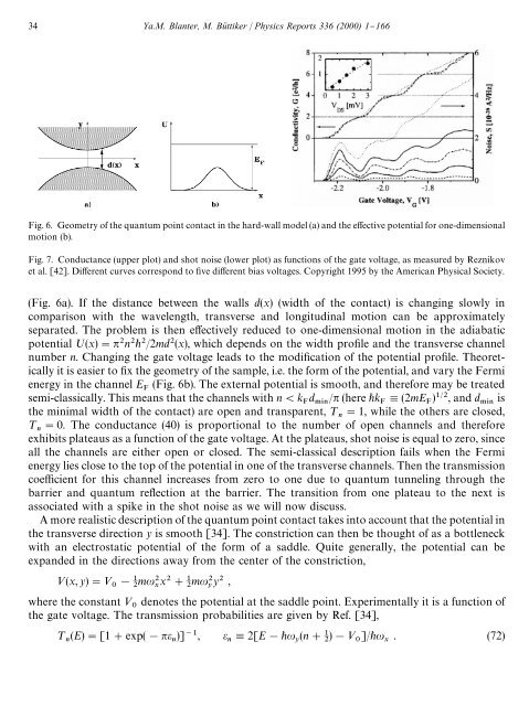 shot noise in mesoscopic conductors - Low Temperature Laboratory