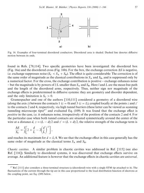 shot noise in mesoscopic conductors - Low Temperature Laboratory