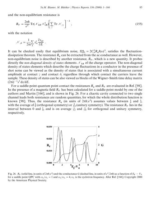 shot noise in mesoscopic conductors - Low Temperature Laboratory