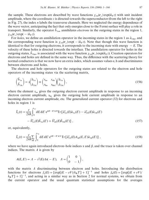 shot noise in mesoscopic conductors - Low Temperature Laboratory