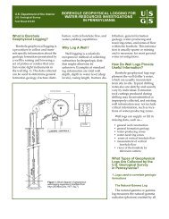 borehole geophysical logging for resources investigations