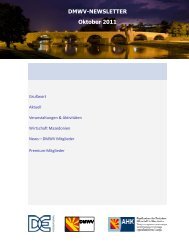 Newsletter Oktober 2011 de.pub - AHK Mazedonien