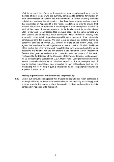 lc290 Partial Defences to Murder report - Law Commission