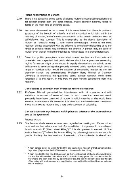 lc290 Partial Defences to Murder report - Law Commission