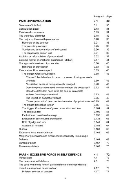 lc290 Partial Defences to Murder report - Law Commission