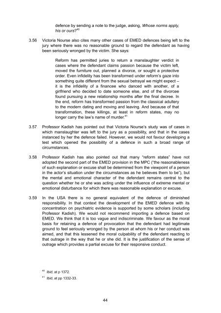 lc290 Partial Defences to Murder report - Law Commission