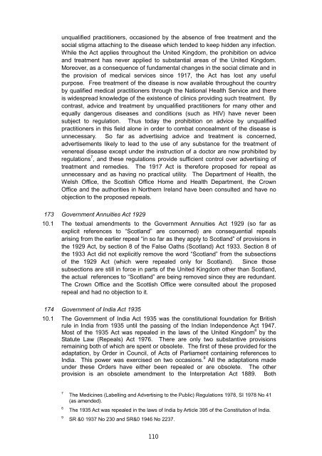 STATUTE LAW REVISION: SIXTEENTH ... - Law Commission