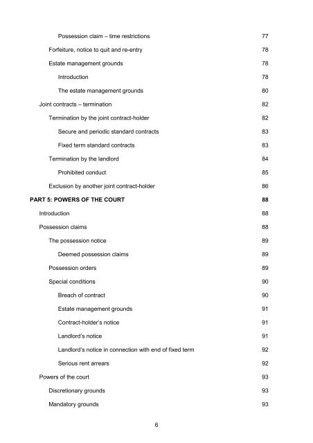 Renting Homes: The Final Report - Law Commission