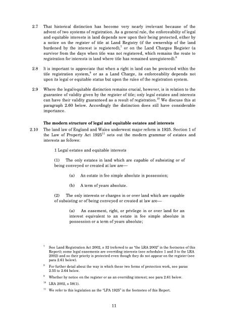 Making Land Work: Easements, Covenants and ... - Law Commission