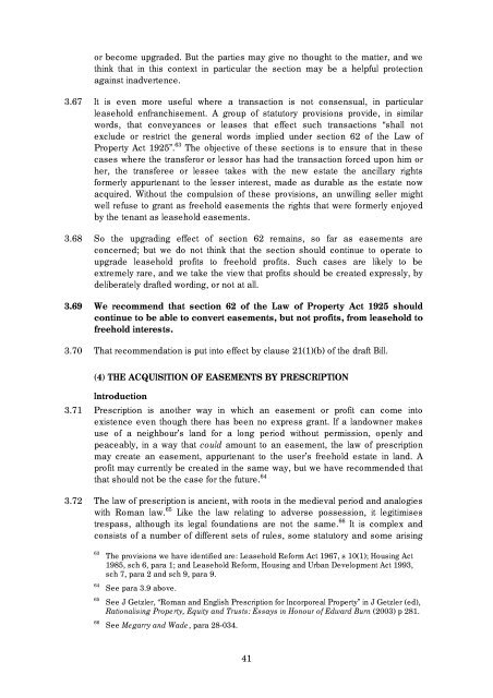 Making Land Work: Easements, Covenants and ... - Law Commission