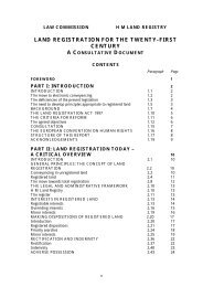 Land Registration for the 21st Century - Law Commission